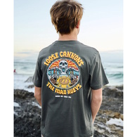 Loose Cannons Boys Short Sleeve Youth Tee Shirt - Charcoal