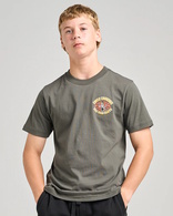 Loose Cannons Boys Short Sleeve Youth Tee Shirt - Charcoal