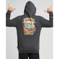 Mud & Beers Fleece Pullover Hoodie - Vintage Black