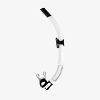 Rebel Flex Adult Snorkel - Black/White