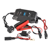 AC008 0.8amp 12V Multi Stage Automatic Battery Charger 