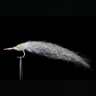 King Tide Rattle Piper Grey / White Saltwater Fly