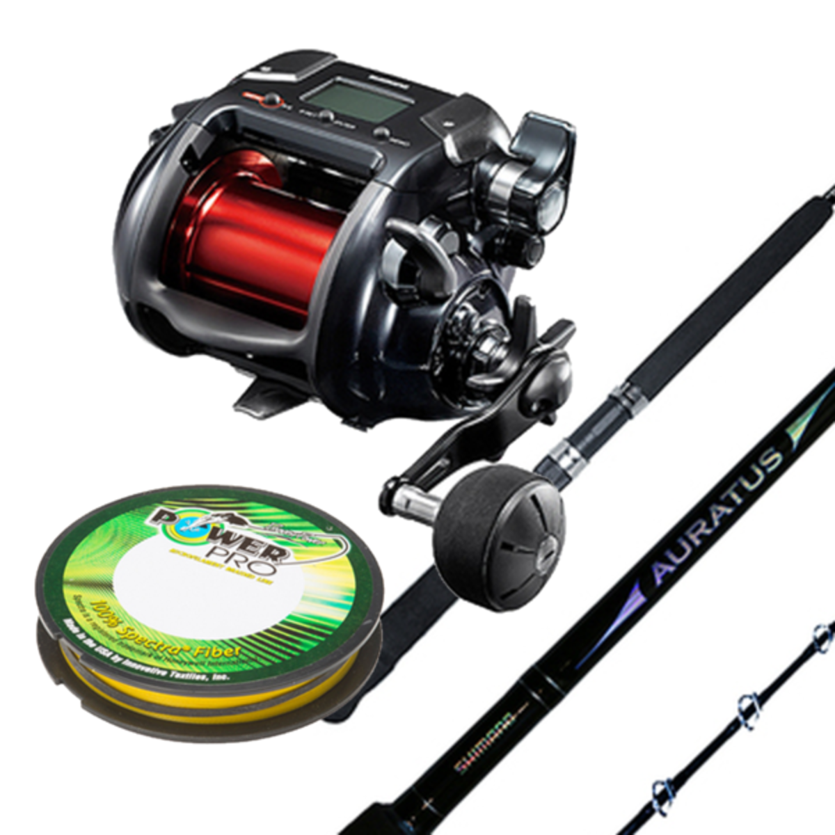 Plays 4000 Electric Combo With Auratus 5'6 15-24Kg Rod With Braid